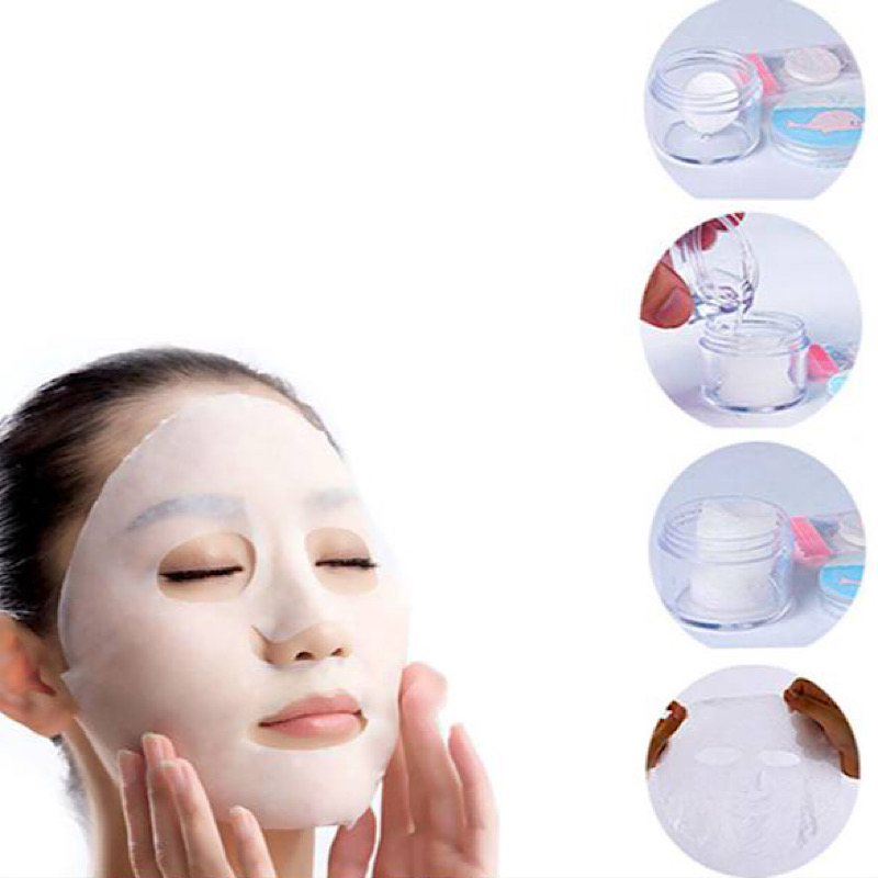 قرص ماسک صورت فشرده بسته 25 عددی